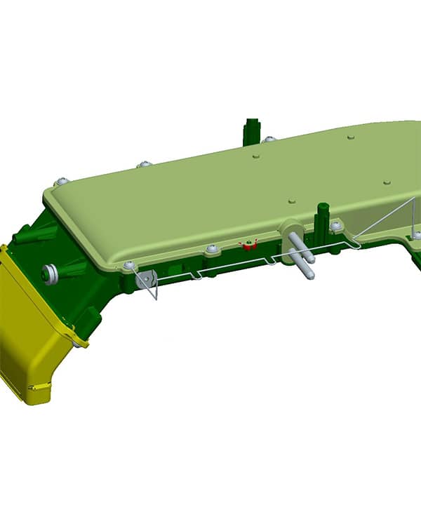 Modello 3D di progetto di lavatrice