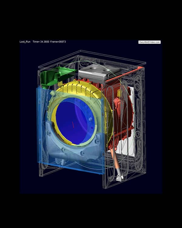 Progettazione lavatrice: Analisi dinamica