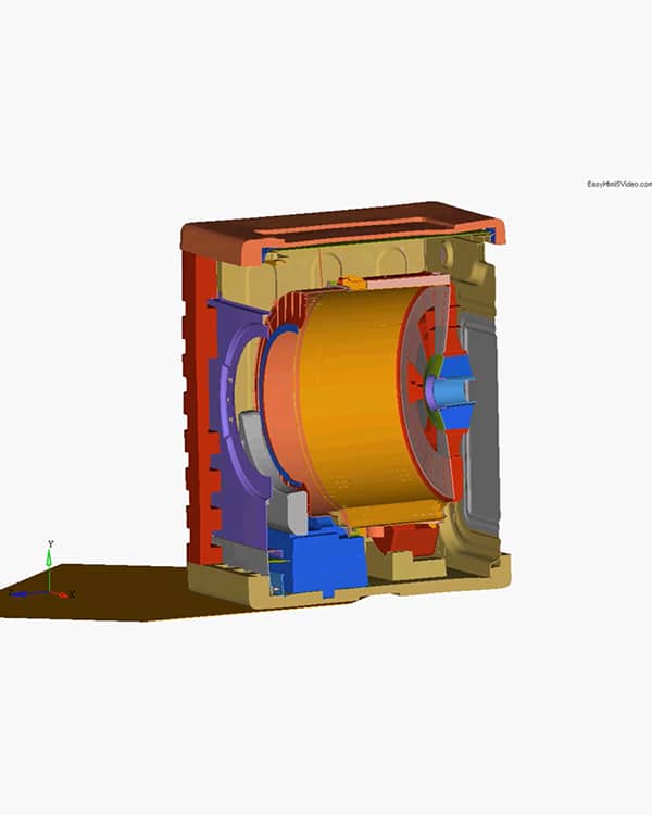 Progettazione lavatrice: Simulazione Drop Test